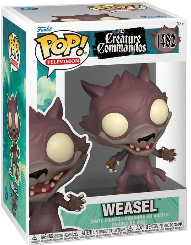 Funko DC Creature Commandos POP! Television Weasel Vinyl Figure #1482