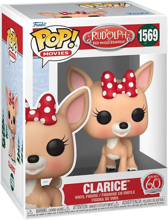 Funko Rudolph the Red-Nosed Reindeer POP! Movies Clarice Vinyl Figure #1569 (Pre-Order ships September)