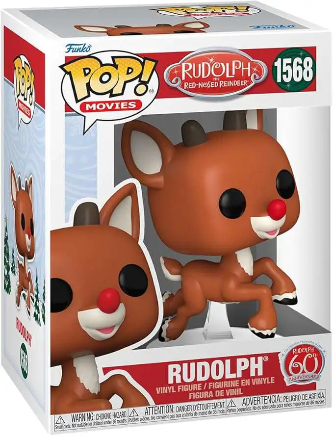 Funko Rudolph the Red-Nosed Reindeer POP! Movies Rudolph Vinyl Figure #1568 [Flying]