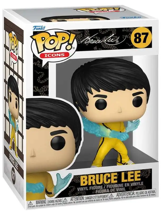 Funko POP! Icons Bruce Lee Vinyl Figure #87