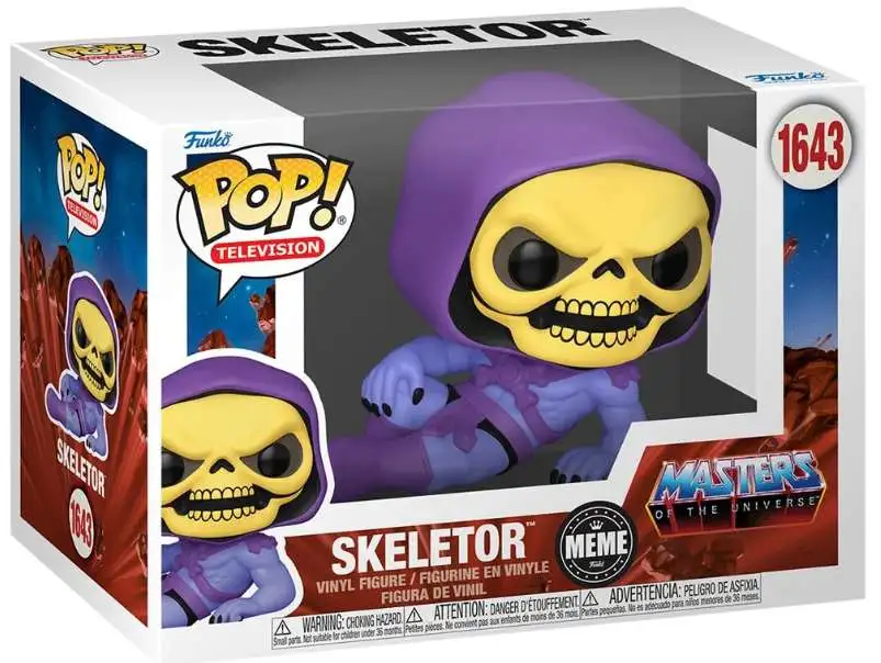 Funko Masters of the Universe POP! Meme Skeletor Vinyl Figure #1643