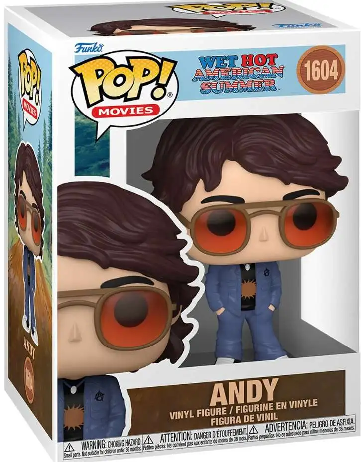 Funko Wet Hot American Summer POP Movies Andy Vinyl Figure 1604