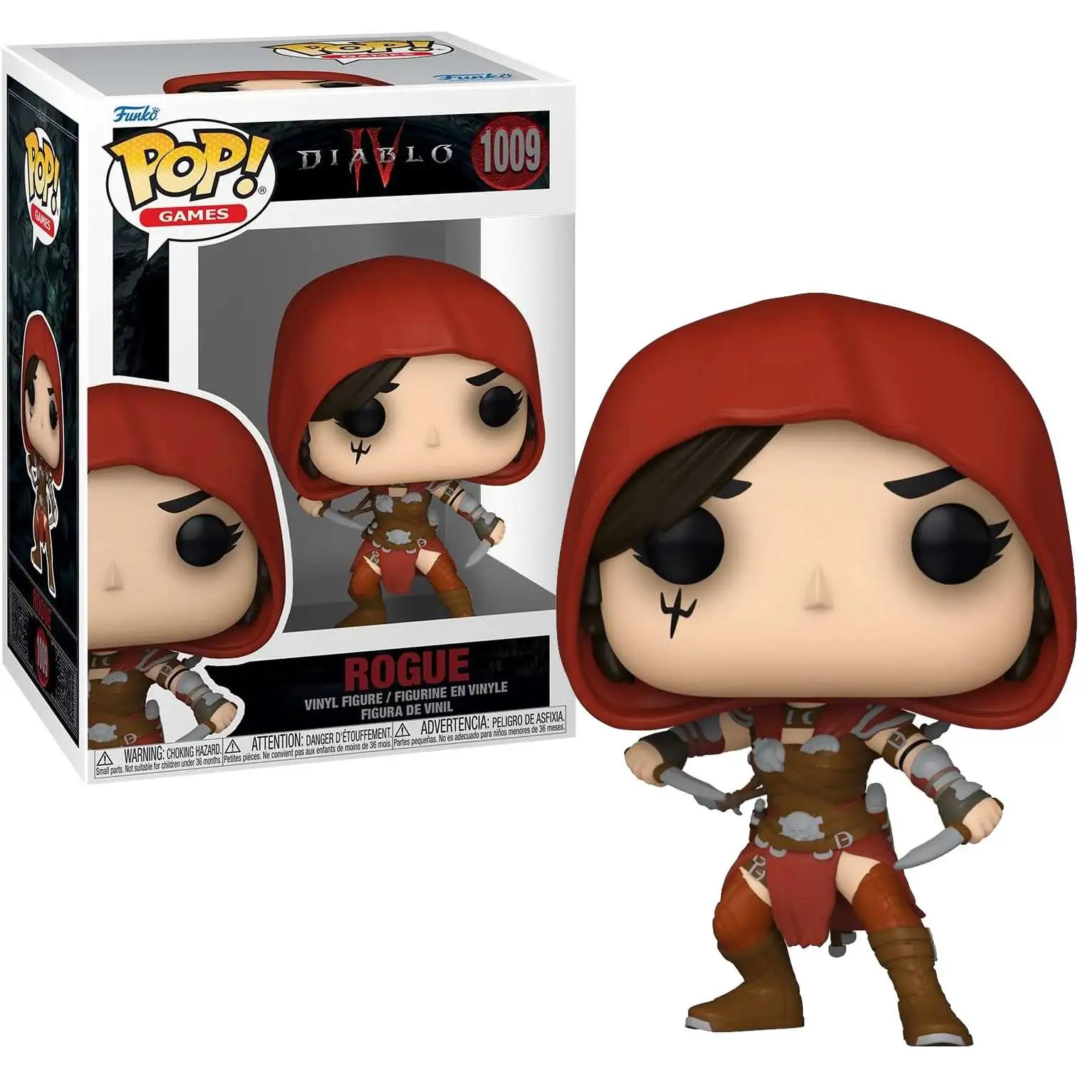 Funko Diablo 4 POP! Games Rogue Vinyl Figure #1009
