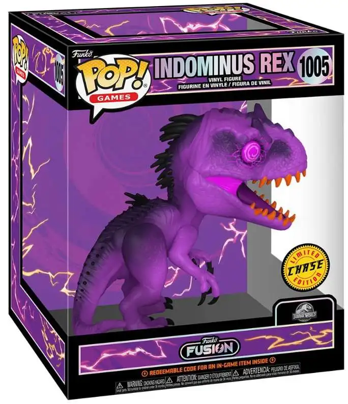 Funko Fusion Jurassic World POP! Super Indominus Rex Vinyl Figure #1005 [Chase Version] (Pre-Order ships January)