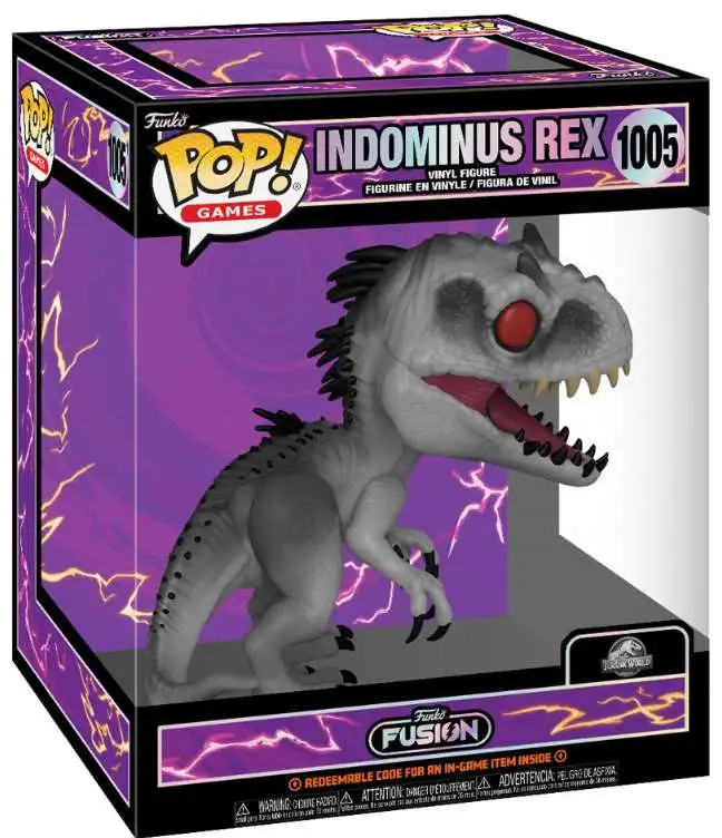 Funko Fusion Jurassic World POP! Super Indominus Rex Vinyl Figure #1005 [Regular Version, Damaged Package]