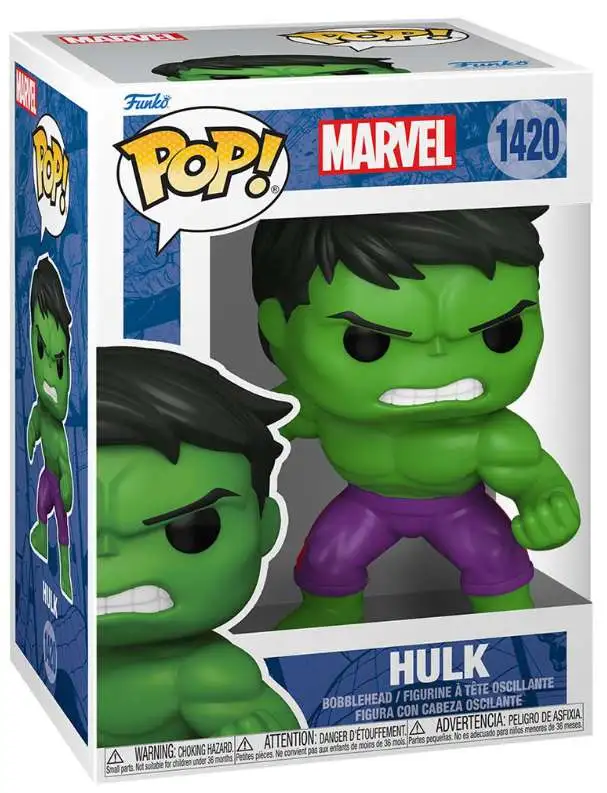 Funko Marvel New Classics POP Marvel Hulk Vinyl Figure 1420 - ToyWiz