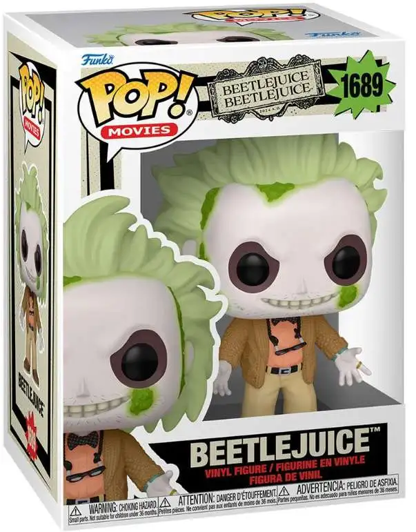 Funko Beetlejuice 2 POP! Movies Beetlejuice Vinyl Figure #1689 [Regular Version] (Pre-Order ships September)