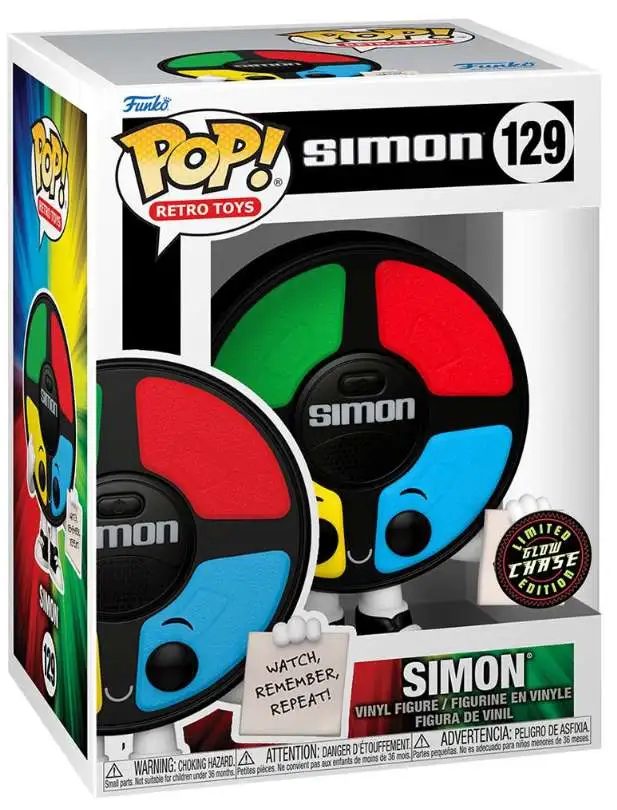 Funko POP! Simon Vinyl Figure #129 [Glow Chase Version]