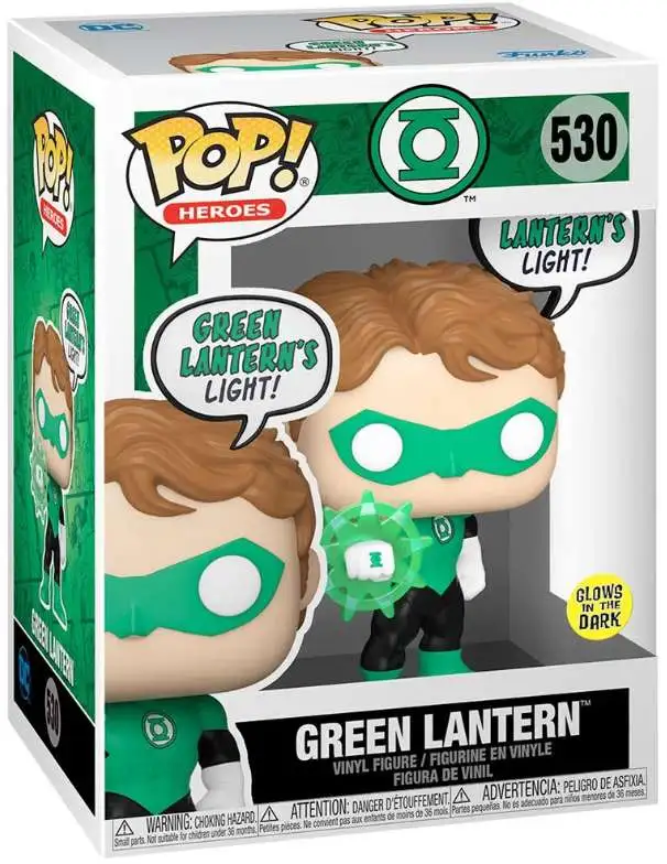 Funko DC POP! Heroes Green Lantern Vinyl Figure #530 [Beware]