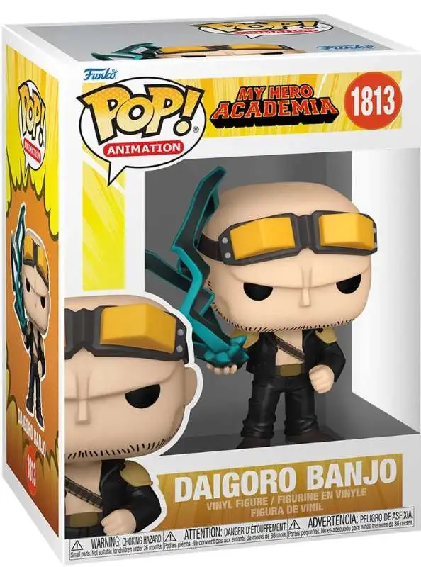 Funko My Hero Academia POP! Animation Daigoro Banjo Vinyl Figure #1813 [Black Whip]