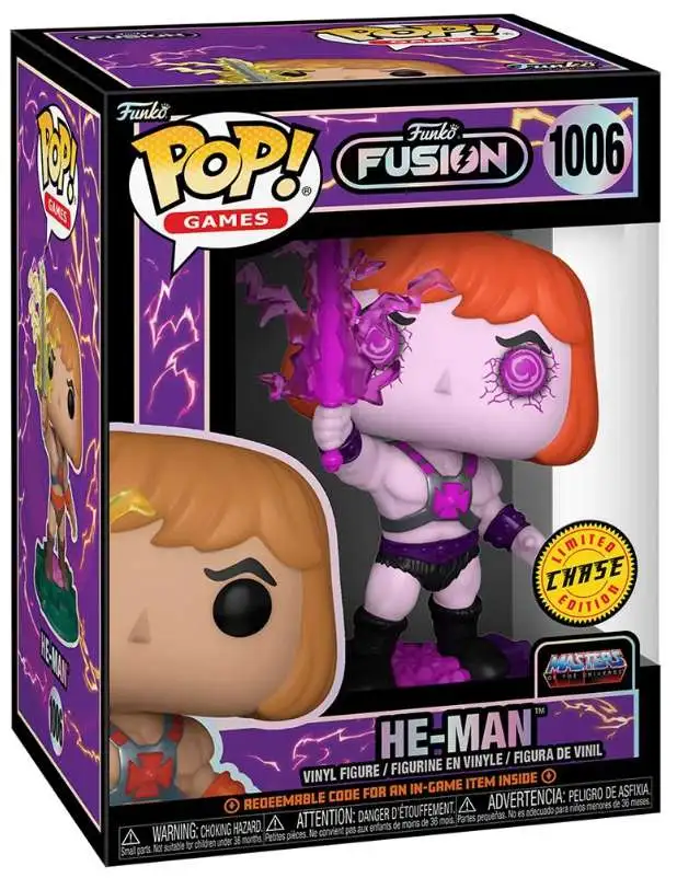 Funko Fusion POP! Games He-Man Vinyl Figure #1006 [Chase Version]