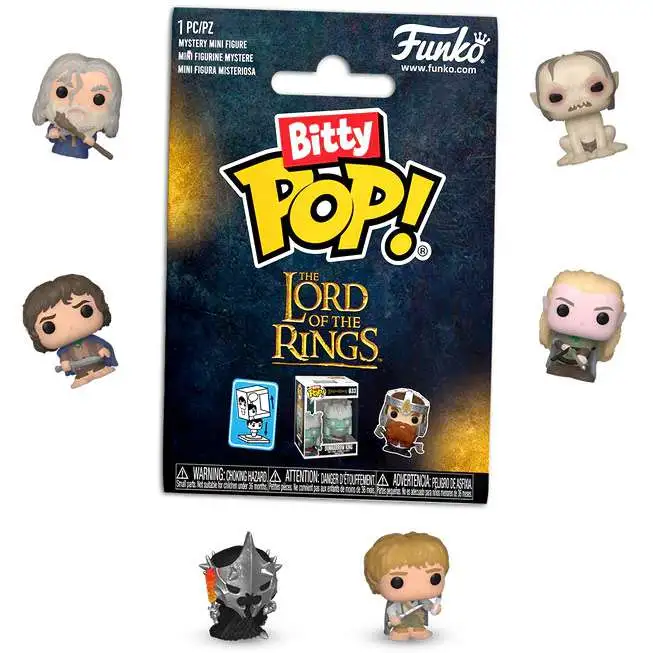Funko Lord of the Rings Bitty POP! LOTR Mystery Pack [1 RANDOM Vinyl Micro Figure]