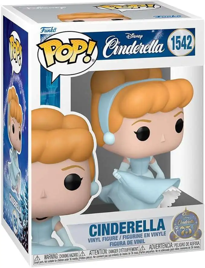 Funko Cinderella 75th Anniversary POP! Disney Cinderella Vinyl Figure #1542 (Pre-Order ships January)