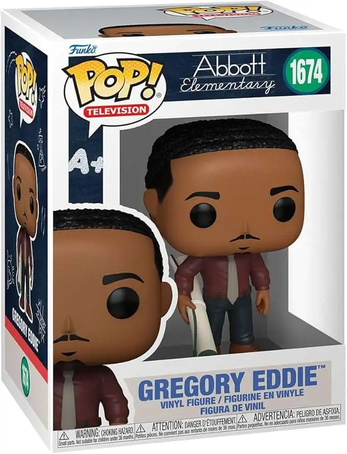 Funko Abbott Elementary POP! Television Gregory Eddie Vinyl Figure #1674