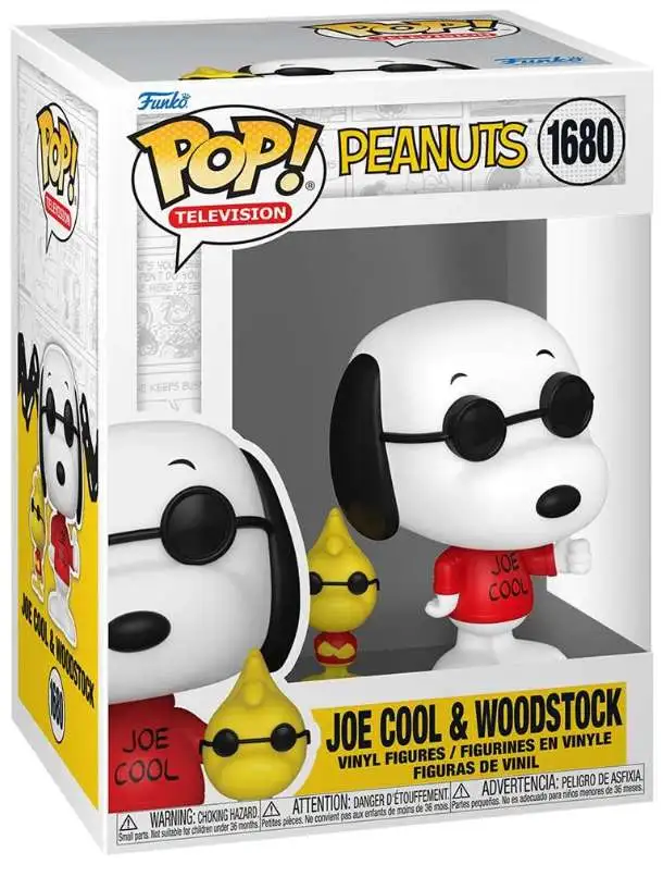 Funko Peanuts POP! Animation Joe Cool Vinyl Figure #1680 [With Woodstock]