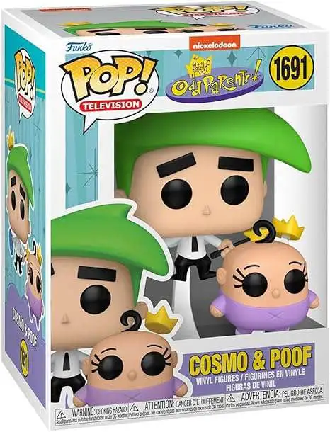 Funko Fairly OddParents POP! Animation Cosmo & Poof Vinyl Figure #1691