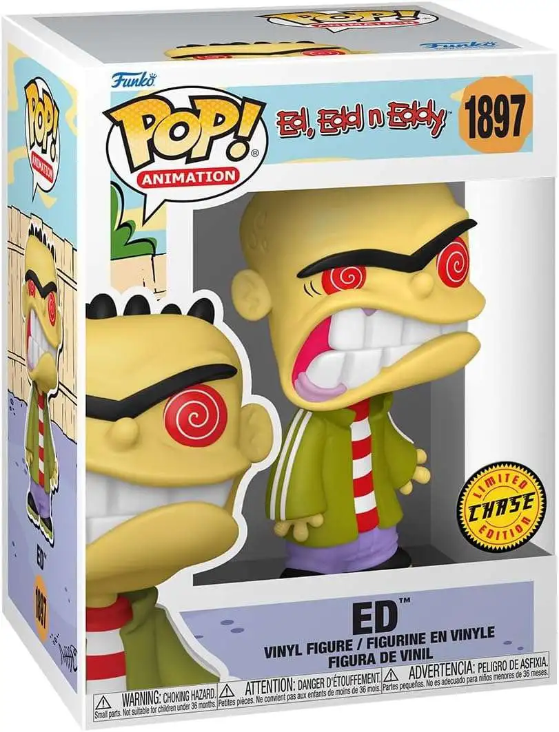 Funko Ed, Edd n Eddy POP! Animation Ed Vinyl Figure #1897 [Chase Version] (Pre-Order ships May)