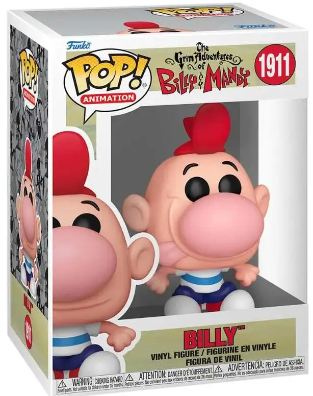 Funko The Grim Adventures of Billy & Mandy POP! Animation Billy Vinyl Figure #1911 (Pre-Order ships March)