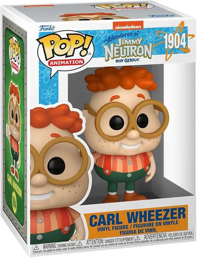 Funko Jimmy Neutron POP! Animation Carl Wheezer Vinyl Figure #1904