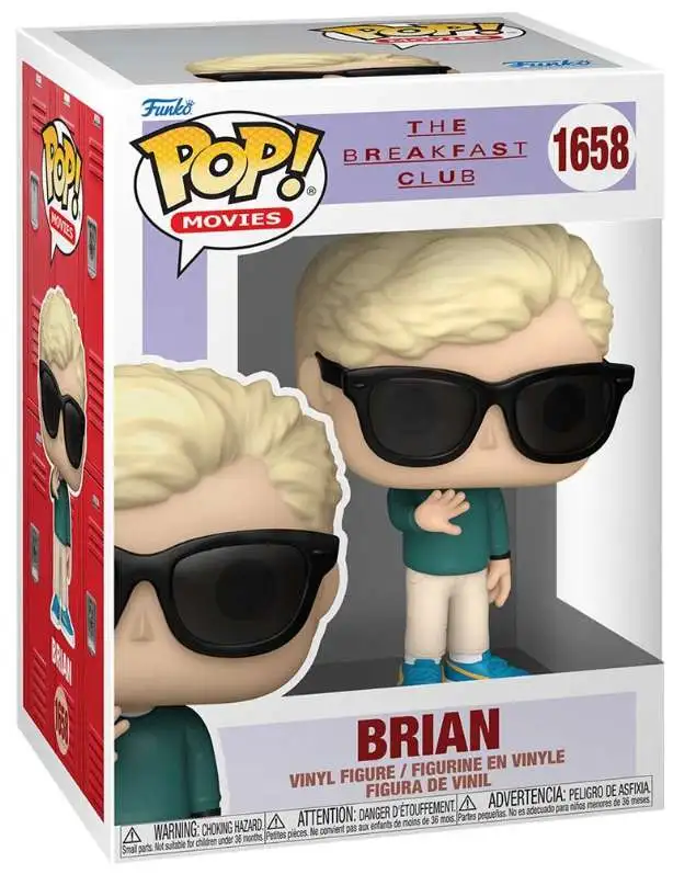 Funko The Breakfast Club POP! Movies Brian Johnson Vinyl Figure #1658