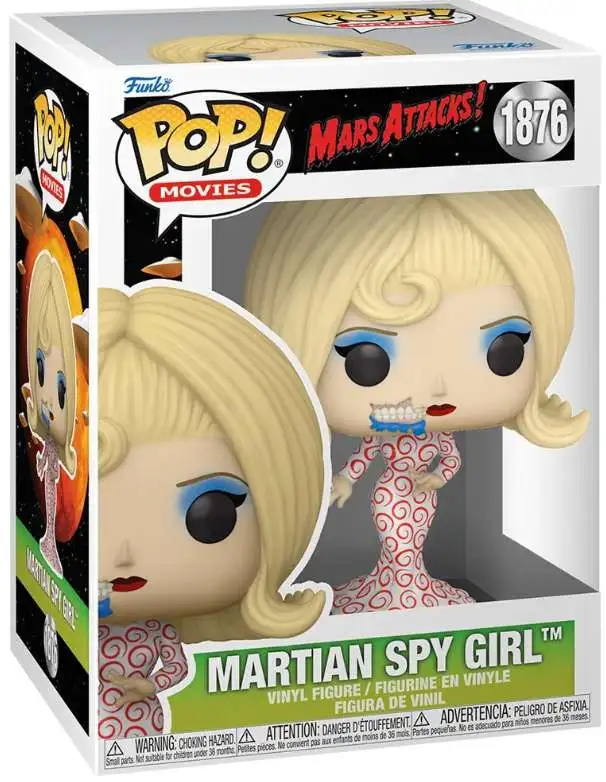 Funko Mars Attacks POP! Movies Martian Spy Girl Vinyl Figure #1876