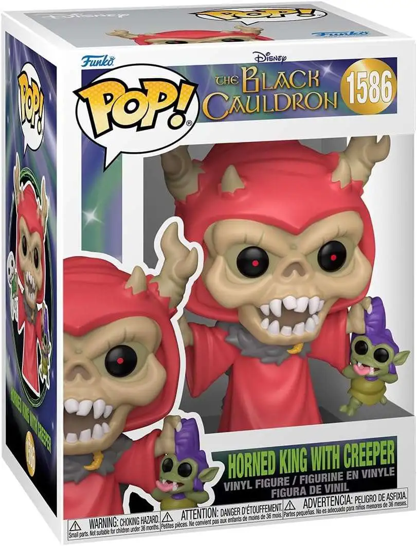 Funko Pop! Disney: The Black Cauldron - Horned King with Creeper #1586 Vinyl Figure