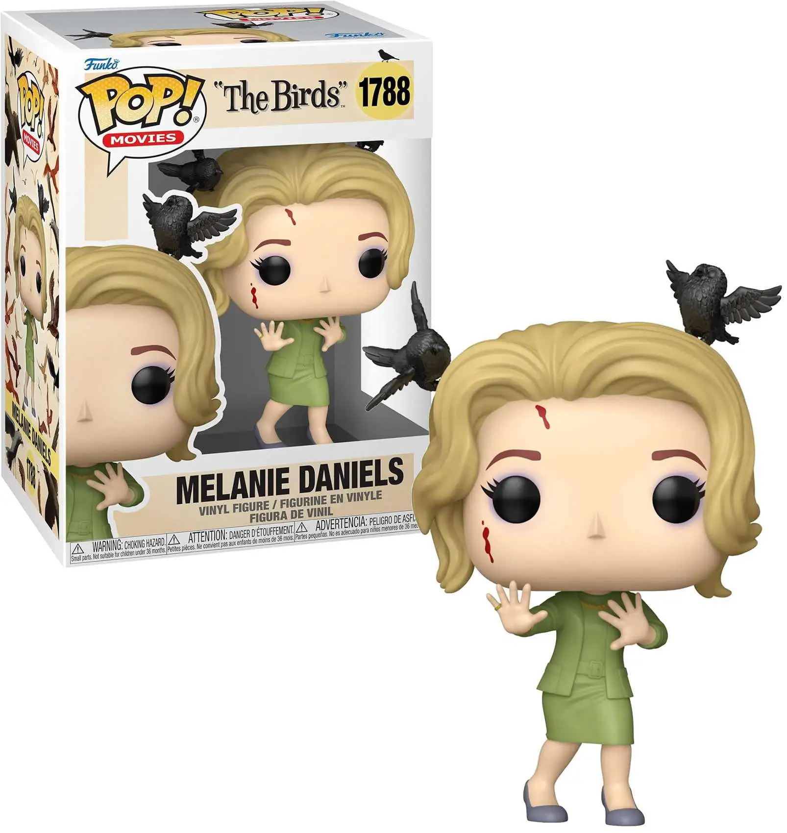 Funko Alfred Hitchcock The Birds POP Movies Melanie Daniels Vinyl