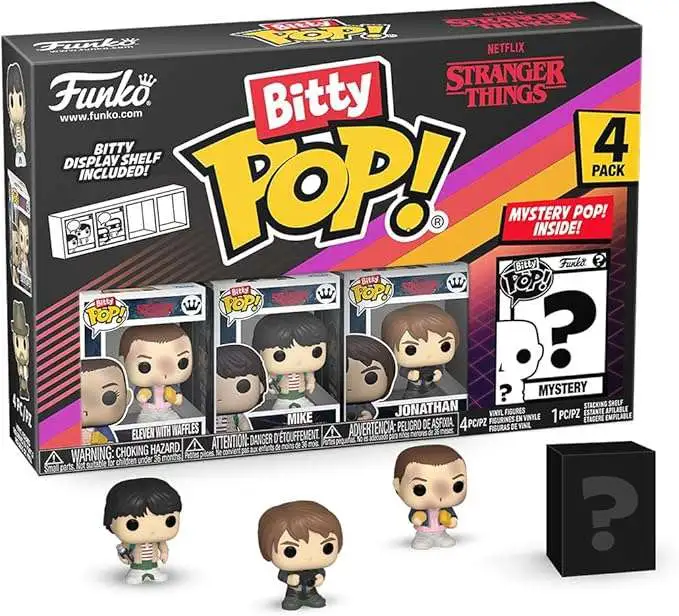 Funko Stranger Things Bitty POP! Eleven Micro Figure 4-Pack