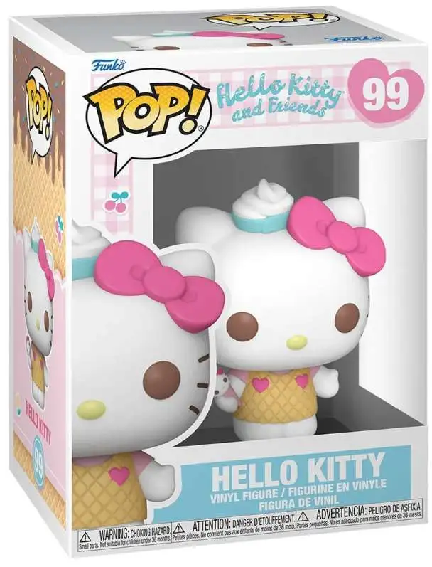Funko Hello Kitty & Friends POP! Sanrio Hello Kitty Vinyl Figure #99 [Ice Cream]