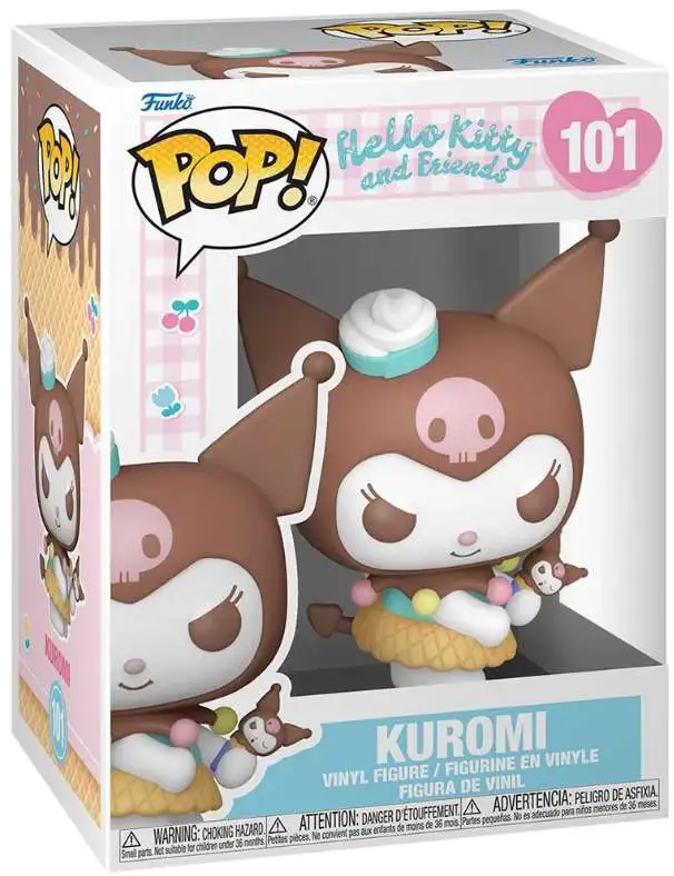 Funko Hello Kitty & Friends POP! Sanrio Kuromi Vinyl Figure #101 [Ice Cream]