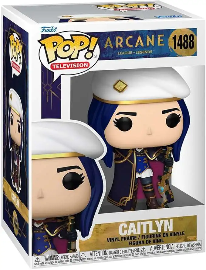 Funko League of Legends Arcane POP Animation Caitlyn Vinyl