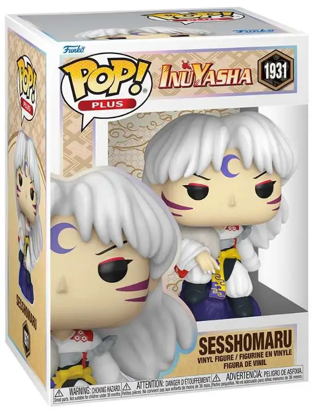 Funko Inuyasha POP! Animation Sesshomaru Deluxe Vinyl Figure #1931 [Sitting]