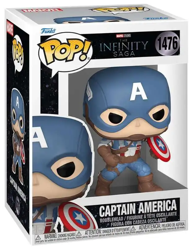 Funko MCU Archives POP! Marvel Captain America Vinyl Figure #1476