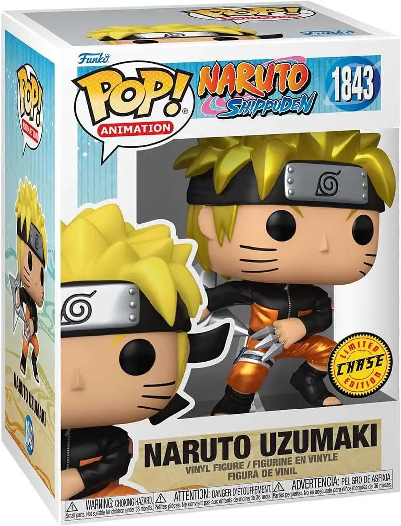 Funko POP! Animation Naruto Vinyl Figure #1843 [Chase Version] (Pre-Order ships February)