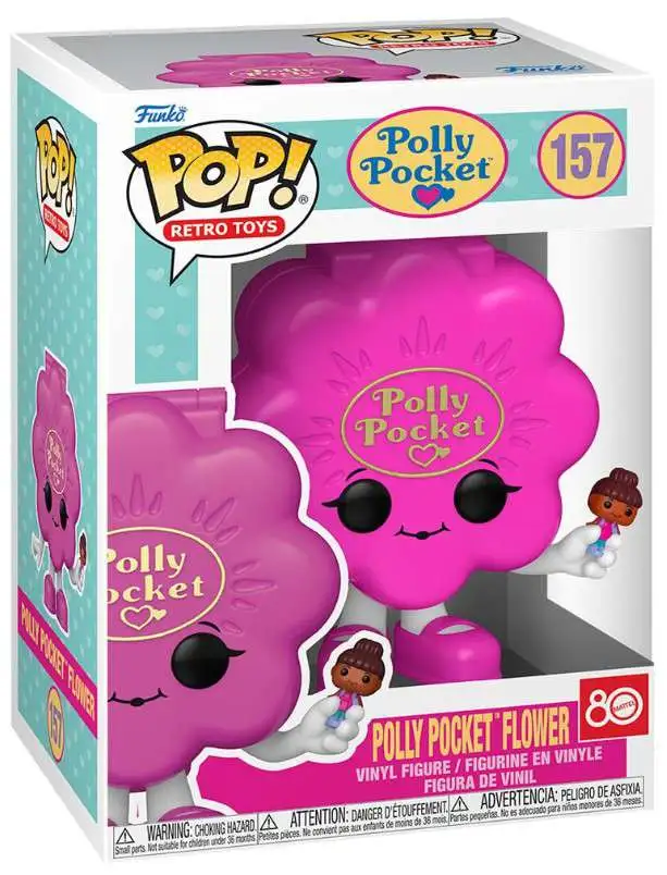 Funko Polly Pocket Retro Toys POP! Flower Shell Vinyl Figure #157