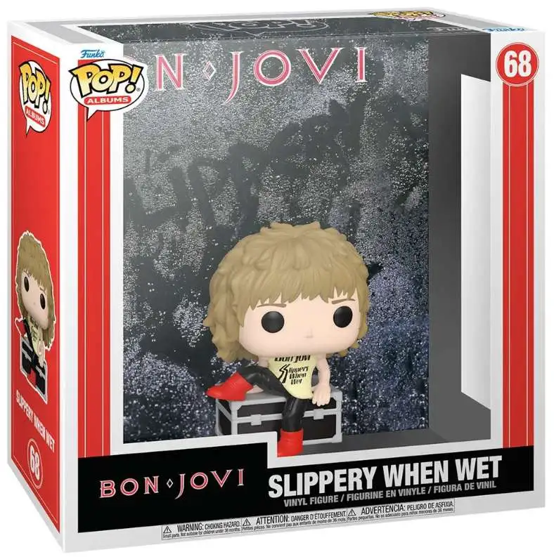 Funko POP! Rocks Bon Jovi 3-D Album Cover #68 [Slippery When Wet]