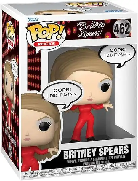 Funko POP! Rocks Britney Spears Vinyl Figure #462 [Oops, I Did it Again] (Pre-Order ships February)