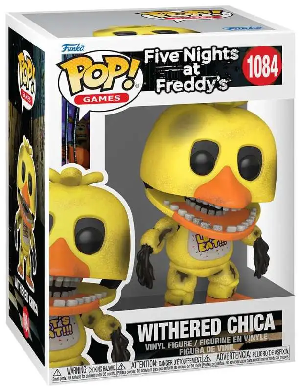 Funko Five Nights at Freddys POP! Games Withered Chica Vinyl Figure #1084