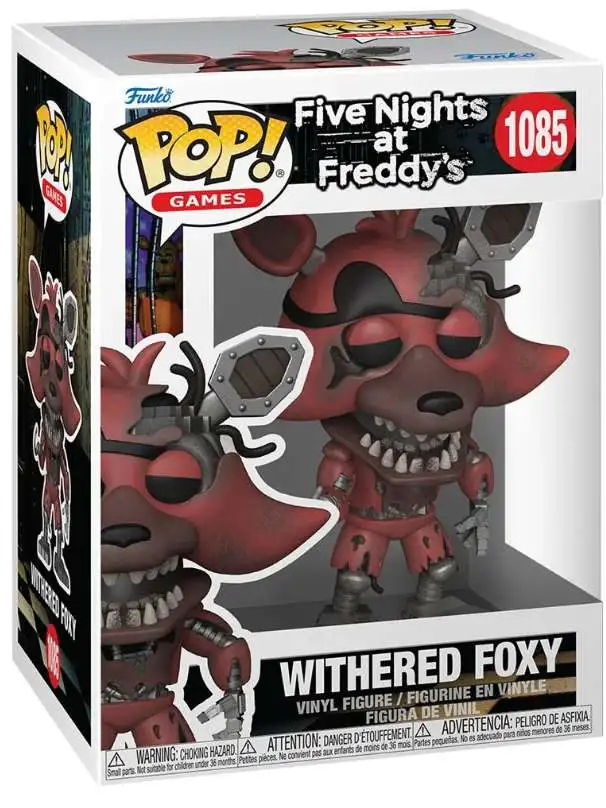 Funko Five Nights at Freddys POP! Games Withered Foxy Vinyl Figure #1085