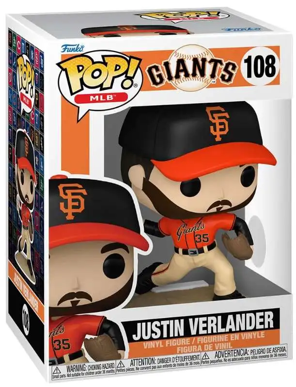 Funko Houston Astros POP! MLB Justin Verlander Vinyl Figure #108 (Pre-Order ships June)