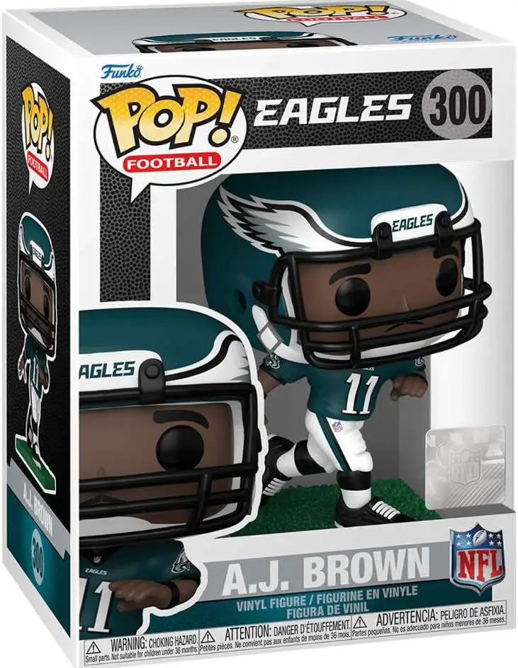Funko NFL Philadelphia Eagles POP! Football AJ Brown Vinyl Figure #300