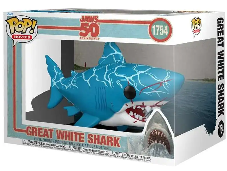 Funko Jaws POP Movies Great White Shark Deluxe Vinyl Figure 1754