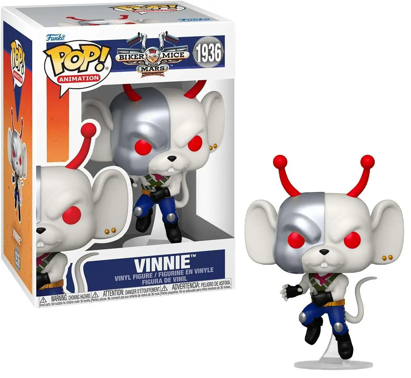 Funko Biker Mice from Mars POP! Animation Vinnie Vinyl Figure #1936