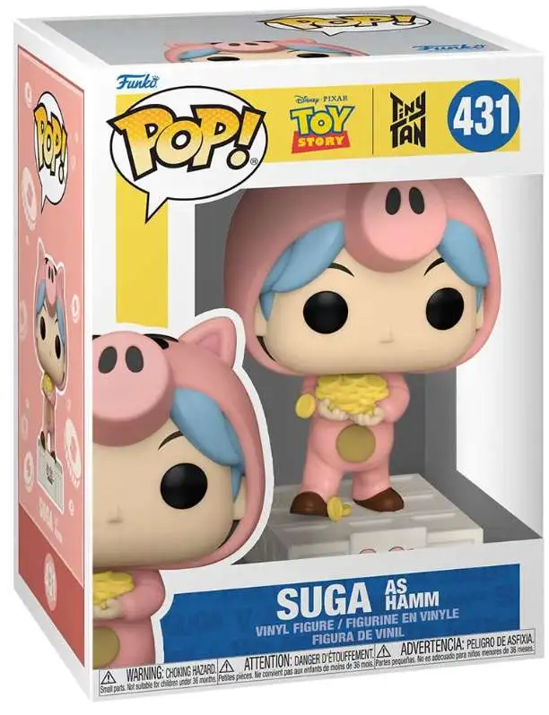 Funko BTS Toy Story x TinyTAN POP Rocks Suga as Hamm Vinyl