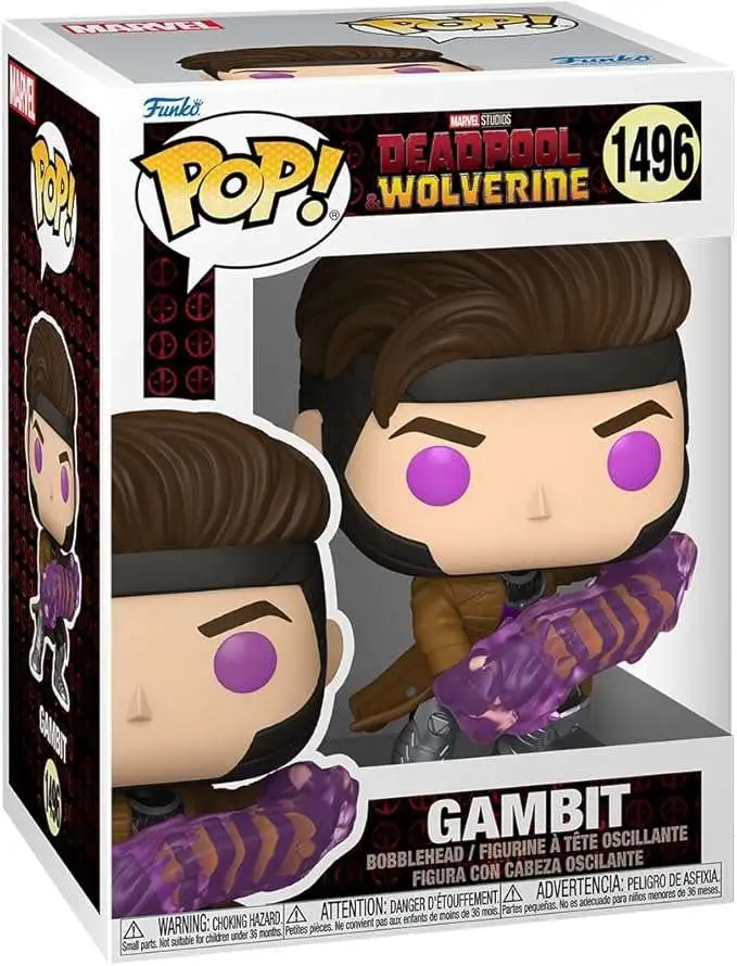 Funko Deadpool vs. Wolverine POP! Marvel Gambit Vinyl Figure #1496