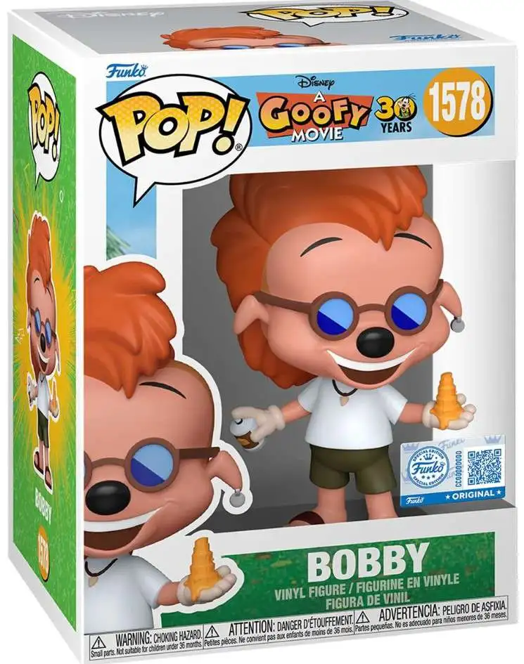 Funko A Goofy Movie POP! Disney Bobby Zimuruski Vinyl Figure #1578