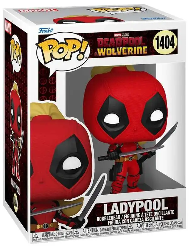 Funko Deadpool & Wolverine POP! Marvel Ladypool with Swords Vinyl Figure #1401