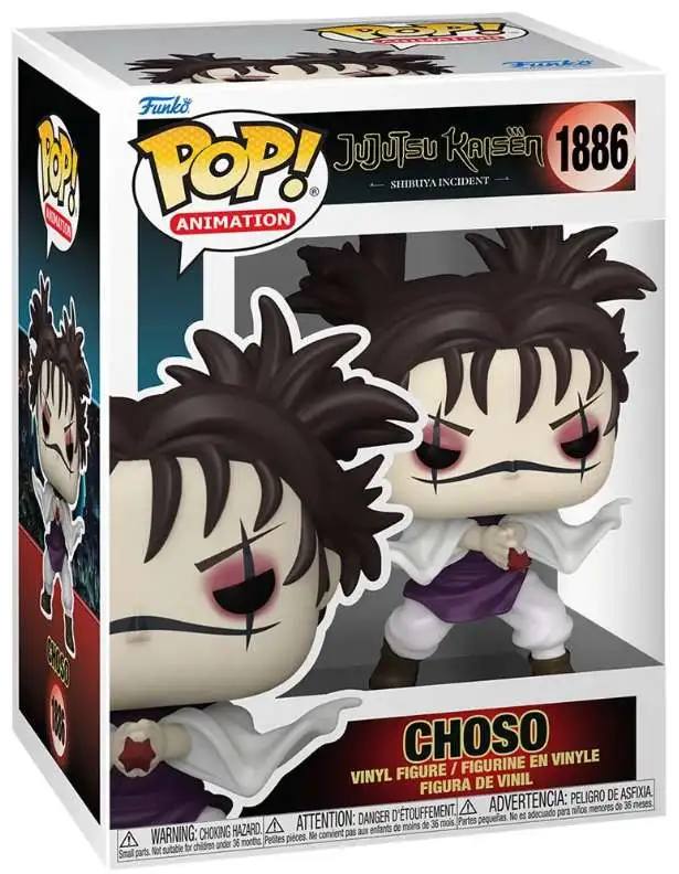 Funko Jujutsu Kaisen POP! Animation Choso Vinyl Figure [1886] (Pre-Order ships June)