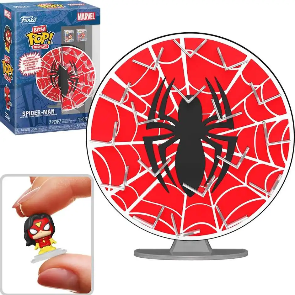 Funko Marvel Bitty POP! Spider-Man Web Mini Figure Display [With Spider-Punk and Spider-Woman]