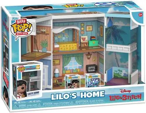Funko Disney Lilo & Stitch Bitty POP! Bitty Box Lilo's Home Viny Mini Figure Set
